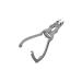Otto Herder head cutter - nail tongs for thick toenails 12cm made of stainless steel - footnail scissors with double translation - for deeply ingrown footnails and fingernails