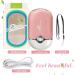 GreenLife USB Rechargeable Mini Bladeless Handheld Fan - Rose | Portable Air Conditioning Blower for Eyelash Extension - Buy Online on GoSupps.com