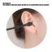 Ear Wax Removal Set - Durable & Rust Proof Spiral Ear Spoon | Easy & Convenient Cleaning Tool for Ear Canal Dirt - Black - Buy Online on GoSupps.com