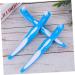 Buy Homsfou 3ST Two-Color Prosthesis Brush - Gentle Hygiene Cleaner for Dentures | Dental Floss Cleaning Brush for Kids - 1 Piece (Blue) - Buy Online on GoSupps.com
