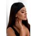 Buy Bodya Wide Elastic Hairband for Women - Soft Black Hairband | Stylish & Comfortable - Buy Online on GoSupps.com