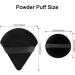 Velour Powder Puff Set for Contouring - 3pc Triangle & Round Makeup Puffs - Buy Online on GoSupps.com