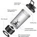 Cholas Premium Electric Protein Shaker Bottle - 600ml Portable Mixer for Gym Cocktails & Smoothies - BPA-Free Dark Black - Buy Online on GoSupps.com