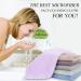 Sunland Microfiber Wash Cloths - Reusable Makeup Remover & Facial Cleaners | 6 Pack in Gray Dark Purple Dark Blue Green Light Purple Light Brown | Perfect for Eco-Friendly Skincare - Buy Online on GoSupps.com