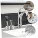 Healeeved 2-Piece Shaver Holder - Stylish Desktop Razor Rack & Shaving Brush Organizer - Buy Online on GoSupps.com