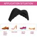 Toe Filler Inserts | Reusable Sponge Shoe Filler for Men & Women - Adjustable Toe Plug for Oversized Shoes Flats Sneakers & Heels (Black - Buy Online on GoSupps.com