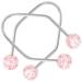 PACKOVE Lot de 2 Appareils D exercice Facial en Acier Inoxydable Perles pour Fabricant de Fossettes du Visage Pince Joues Compacte et L g re Entra nement des Muscles Faciaux Visage