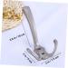 Alipis Wall Mount Coat Rack Hat Wall Hanger Wall Mounted Coat Rack Clothes Hook European Style Jacket medium As Shown - Buy Online on GoSupps.com