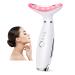 Neck Face Massager 3 Color Modes & Vibration Facial Sculpting Tool for Double Chin & Skin Care (White) International Shipping Available - Buy Online on GoSupps.com