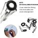 AAED 15pcs Fishing Rod Repair Set - 6 Sizes Tip Ring Replacement Kit for Fishing Rods - International Shipping Available - Buy Online on GoSupps.com