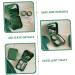 Healeved Small Contact Lens Container with Mirror - Frosted Organizer & Travel Case for Contacts - Decorative Plastic Holder - Buy Online on GoSupps.com
