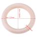 Pack of 10 Maple Wood Rings - Ideal for Baby Teething Crafts Jewelry Making & Connectors - Buy Online on GoSupps.com