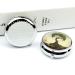 Round Pill Box with Trees Print - 3 Compartment Medicine Organizer - Decorative Metal Portable Pill Case | Style-18 - Buy Online on GoSupps.com