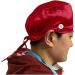 Adjustable Mifelio Scrub Cap - Red | Cotton Sweatband for Women & Men - Buy Online on GoSupps.com