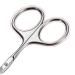 Manual Eyebrow Cutter & Tweezers | Eyebrow Care Scissors for Beard Eyelashes Nose Hair - Silver - Buy Online on GoSupps.com