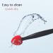 Silicone Lip Scrub Brush Exfoliator Tool - Double-Sided Lip Exfoliator Brush for Dark Lips - Buy Online on GoSupps.com
