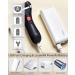 Jooayou Electric Foot File for Hard Skin - Rechargeable Callus Remover with 3 Rollers & 10-in-1 Foot Scraper Set - Buy Online on GoSupps.com