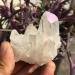 Natural Crystal Rough Beautiful White Flame Aura Quartz Crystal Cluster Specimen - Buy Online on GoSupps.com