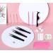 Eyelash Extension Kit - 410 Pcs Tweezers, Brushes, Glue Rings, Applicators, Tape, Pads - Disposable Eyelash Tools Set - Buy Online on GoSupps.com