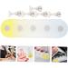 Mikinona 1 Set Nail Practice Holder Decor Fake Nails Nail Rest Magnetic Fake Nail Holder Nail Practice Stand Training Nail Display Practice Nail Racks Convenient Nail Display Plastic 12.8x3.7cm As Shown - Buy Online on GoSupps.com