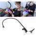 UV Lamp for Lash Extensions - 395-400nm Gooseneck LED Light with Clamp & Foot Pedal | Ideal for Nails - Buy Online on GoSupps.com