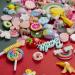 Winting 100pcs Slime Charms & Containers - Mixed Candy Cake Sweets Resin Cabochons for DIY Crafts & Jewelry Making - Buy Online on GoSupps.com
