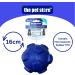 Emperor Blue Gorilla Tuff Floating Football Dog Toy for Interactive Games and Exercise - Buy Online on GoSupps.com