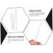 Angoily 20pcs Micro Eyebrow Brush Set - Mini Nylon Cosmetic Brush for Precise Eyebrow Makeup & Interdental Cleaning - Ideal Size 5.60x0.80cm - International Shipping Available - Buy Online on GoSupps.com