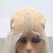Kunsthaar Wig 61 cm Platinum Blonde Natural Waves U-Part Lace Glue-Free Heat-Resistant Fiber for Women - Buy Online on GoSupps.com