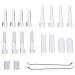 Healifty 3 Sets Ear Cleaner Tips Heads Ear Wax Removal Tool for Ear Cleaning Otoscope Replacement Accessories