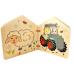 Shop Hess Wooden Toys 14313 - Handmade Wooden Mouse Picture Book for Kids 6+ Months - Eco-Friendly Farm Motifs - Buy Online on GoSupps.com