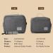 Sunveno Waterproof Diaper Bag - Stylish & Functional Pocket Design for On-the-Go Parenting - Pure Gray - 1 Pack - Buy Online on GoSupps.com