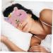 2 pi ces Masque de Sommeil Masque Opaque Doux pour Yeux pour Voyage Blanc Rose - Buy Online on GoSupps.com