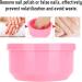 Hand Soak Bowl Nail Art Hand Wash Soak Bowl Thickened Polish Treatment False Nail Removal Bowl Manicure Tool. - Buy Online on GoSupps.com