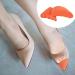 2 Pairs Shoe Inserts - Make Shoes Smaller Toe Filler & Spacers for Loose Shoes (Orange - Buy Online on GoSupps.com