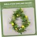 Zerodeko 2pcs Lemon Cane Spring Fruit Garland Front Door Wreaths Festival Garland Fruit Plants Hanging Lemon Artificial Lemon Garland Front Door Decor Silk Flower Branch Decorative Flower - Buy Online on GoSupps.com