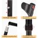 Crutches for Adults Ergonomic Handle Forearm Crutches Adjustable Crutches Foldable Crutch Lightweight Aluminium Portable Lightweight Handicapped and Disabled Users Decorate Lucky Star Black 1 pcs - Buy Online on GoSupps.com