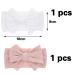 Buy 2-Piece Baby Girls' Front Belts & Hair Accessories | White & Pink Headbands & Turbans - Buy Online on GoSupps.com
