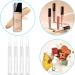 TANCUDER 10 PCS Empty Cuticle Oil Pens - 3 ML Transparent Twist Refillable Nail Polish Bottles - Cosmetic Containers with Brush Tip for Lip Gloss, Teeth Whitening, Liquid Perfume - Eyelash Growth Solution - Buy Online on GoSupps.com