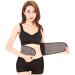 Self Heating Lumbar Support Belt for Men & Women - Gray Magnetic Back Brace for Office & Sports - Best Waist Protection - Buy Online on GoSupps.com
