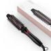 YEEGOR Ionic Curling Iron Brush 1 Inch  Ceramic Tourmaline Curling Brush Iron for Short Hair/Shoulder-Length Hair  Anti-Scald Instant Heat Up Hot Curling Brush Dual Voltage Travel