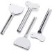 6 Pack Metal Toothpaste Squeezer Stainless Steel Tube Key Roller - Bathroom Creams Paint Tool (Silver) - Buy Online on GoSupps.com