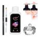 45ml Poly Nail Extension Gel Nail Slip Solution Set Liquid Polish Slip Solution False Nail Tips Dual-ended Brush Liquid Dappen Dish Bowl Nail Dappen Dish with Lid