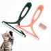 Puppbudd animal hair remover lint roll lint brush for dog hair and cat hair reusable lint roller for pet hair effective for furniture bed linen couch green and pink