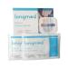 Longmed Emergency Wound Closures Zipper Painless Zip Sutures Laceration Repair Without Stitches Adhesive Bandages for Wound Care & First Aid 2.36x2.76 Inch 2Pieces/Box