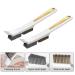 Shakven Scrubbing Scraper Brush - Bathroom Cleaning Steel Wire Brush Scrubber | Stubborn Stains Removing Home Cleaning Brush for Window Frames Tile White A - Buy Online on GoSupps.com