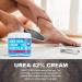 Urea Cream 42 Percent for Feet - 42% Urea Foot Cream with 2% Salicylic Acid & Hyaluronic Acid - For Feet Hands Heels Elbows Nails & Knees - 4 oz - Buy Online on GoSupps.com