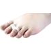 sgirl Little Toe Soft Silicone 2 Holes Orthotics Bunion Tail Toe Straightener 1 Pair