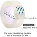 16 Pack Transparent Tape Clear Tape Each Roll 3/4 x 1200 Inches for Office Home School - Buy Online on GoSupps.com
