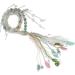 OralGos Colorful Tassel Bangle - Handmade Ethnic Theme Tibetan Bracelet | Unique Handwoven Jewelry for International Shipping - Buy Online on GoSupps.com